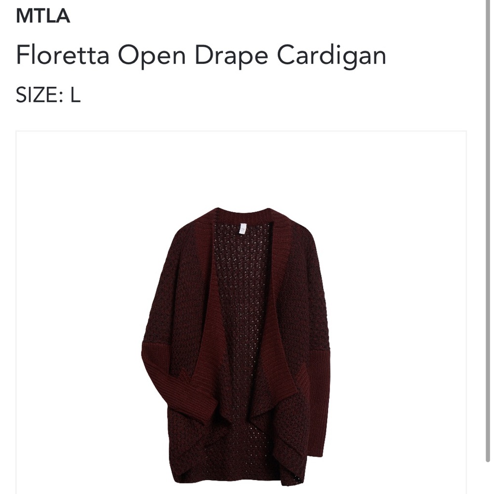 Oversized cardigan